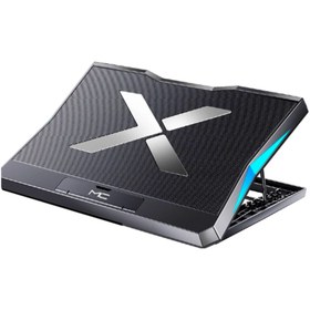 Resim Revix Mc Q3 Led Işıklı Ultra Sessiz Fan Laptop Soğutucu 6 Fanlı Stand 