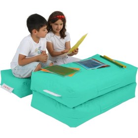 Resim Earmut Çocuk Ikili Çok Amaçlı Koltuk Turkuaz 