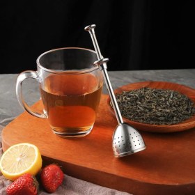 Resim Weather Forecast Paslanmaz Çelik Tek Hareket Çay Demleme Aparatı Bitki Çayı Süzgeci CIN526 