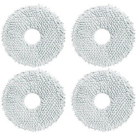 Resim Ecovacs Deebot N9+ Plus Uyumlu Mop Paspas Yedek 4 Adet 