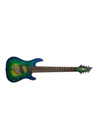 Resim Cort KX508MS II Mbb Elektro Gitar Mariana Blue Burst 8 Telli 