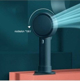 Resim Tongxida Mini Masaüstü Şarj Edilebilir Vantilatör - Yeşil O9qnıs, Smarter Airflow For Your Desk 