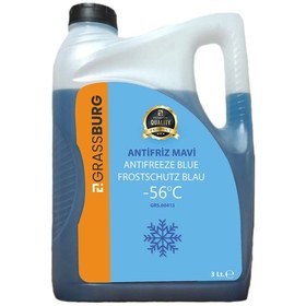 Resim Grassburg Mavi -56 Antifiriz 3 Lt Mavi 
