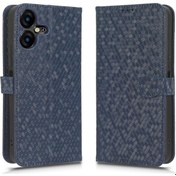 Resim Tecno Pova Neo 3 Muhafaza Pu Deri Cüzdan İçin Tecno Pova Neo 3 Kılıf Standı Tutucu Kapak Çevirin 