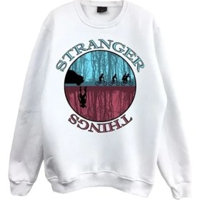 Resim Stonedfame Stranger Thıngs Spor Sweatshirt 