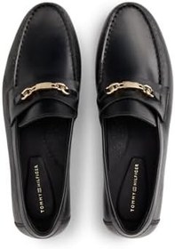 Resim Tommy Hilfiger Th Chain Leather Loafer Casual Ayakkabı, FW0FW08956 