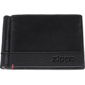 Resim Zippo Nappa Money Clip Wallet Balck 