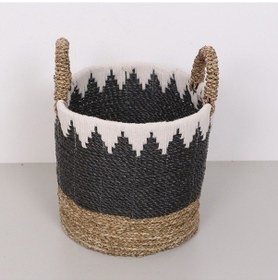 Resim Çeşme 31x30x38 Cm. Muz Lifi El Yapımı Sepet M Mix 