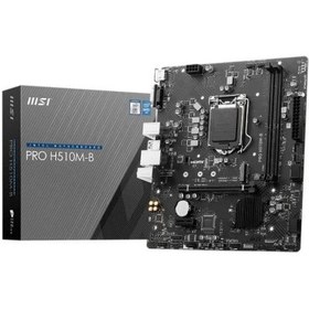 Resim MSI PRO H510M-B SOKET 1200 DDR4 2933MHZ(YALNIZCA 10.NESİL DESTEKLİ) 