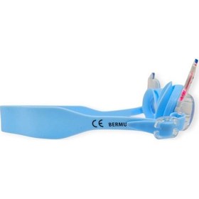 Resim Çocuk Yüzücü Gözlüğü Silikon Taşıma Çantalı Pony - 9014 Çok Renkli 