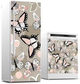 Resim Buzdolabı Ve Bulaşık Makinesi Takım Sticker 0250 