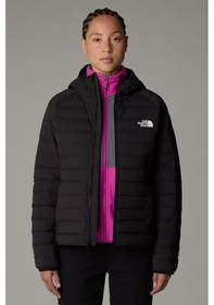 Resim The North Face Kadın Belleview Stretch Down Hoodie Mont Siyah 001 