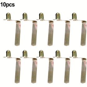 Resim 10 Adet Paslanmaz Çelik Çadır Çubuğu Klipsi - 6mm Yaylı Klips, Güvenli Çadır Kurulumu, Kayak ve Outdoor Ekipman Bağlantısı, Çadır Sabitleme Aksesuarları | Snapon Tasarım | Yay Mekanizması Özellikli 