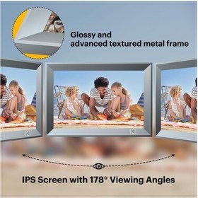 Resim Kodak 10.1 Inc Dijital Fotoğraf Çerçevesi, Wifi - 1280X800 IPS Dokunmatik Ekran 