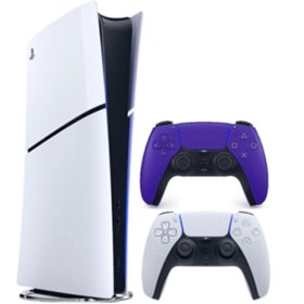 Resim Sony Playstation 5 Slim Digital 825 GB + 2. Mor Dualsense İthalatçı Garantili 