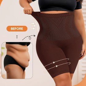 Resim MIOTAN Kadınlar için Yüksek Bel Karın Kontrol Bacak Şekillendirici İç Çamaşırı - Ameliyat Sonrası Bacak Lift Etkisi, Nefes Alabilen Naylon Tam Vücut Uyumu, 4 Yönlü Sıkıştırma, Pürüzsüz Ayak Ağzı & Kalça Kaldırıcı Tasarım ve Günlük Kullanı, Çoklu Boyut Seçenekleri (S-1XL) - Düz Siyah, Elde Yıkanabilir, Dolgu Olmadan, Şeffaf Olmayan Taytlar ile vücudu şekillendirmek&duruşu düzeltmek, İdeal gündelik kullanım İçin, 