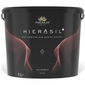 Resim Pamukkale Hierasil1 Ipek Mat Silikonlu Dış Cephe Boyası 7.5 L 