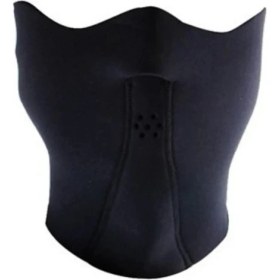 Resim Motoanl Motosiklet ve Bisiklet Neopren Balaklava Boyun Rüzgar Kulak Yağmur Koruma Su Geçirmez Maske Polar Kumaş Motor 