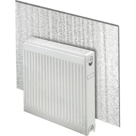 Resim 3 Adet Petek Radyatör Arkası Folyo Plaka Kalorifer Soba Arkalığı Alüminyum Isı Yalıtım Folyosu 