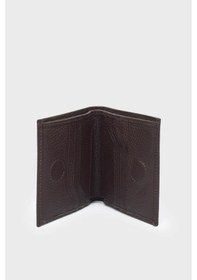 Resim Kanuga Ysmn0210 Kahverengi Unisex Deri Cüzdan Kahverengi 