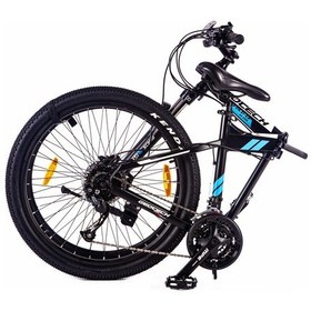 Resim Geotech Fold Up 26d Pro 26 Jant 27vites Hd Katlanır Bisiklet 45 CM Mat Siyah - Mavi 