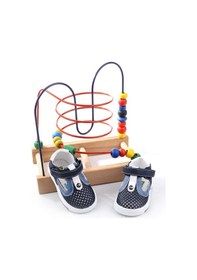 Resim Şirin Bebe 3132 Ortopedik Erkek Bebek İlk Adım Ayakkabı Sandalet 001 