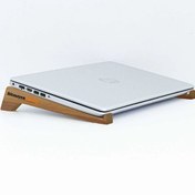 Resim Firmalara Özel Logolu Taşınabilir Ahşap Notebook Laptop Standı 10 Adet BK