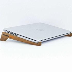 Resim Firmalara Özel Logolu Taşınabilir Ahşap Notebook Laptop Standı 10 Adet 