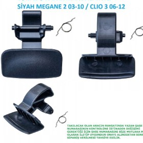 Resim Renault Megane 2 Torpido Kapak Mandalı Siyah 2003 İle 2010 Arası 