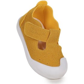 Resim Kiko Kids Elroy İlk Adım Bebe Cırtlı Kız Bebek Spor Ayakkabı Sarı 