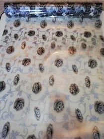 Resim Şefaf Masa Örtüsü 100Cm X 120Cm 1.8Mm Pvc Masa Örtüsü Desenli Kor 