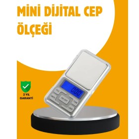 Resim Taşınabilir Dijital Cep Terazisi 5 Ölçüm Birimli - Lisinya 