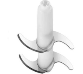 Resim Paslanmaz Çelik 4 Bıçaklı Doğrayıcı, Siyah Rondo Model 