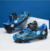 Resim Snapbuy Blue Ocean Spor Futbol Ayakkabısı Krampon Siyah - Mavi 