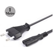 Resim C8 Teyp-Işıldak-Playstation 2/3/4 Power Güç Kablosu 