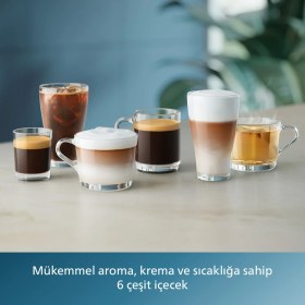 Resim Philips Lattego EP3343/50 Tam Otomatik Kahve ve Espresso Makinesi, 5 Çeşit Kahve Seçeneği 