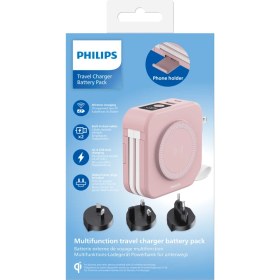 Resim Philips DLP4347CP/00 Çok Fonksiyonlu Standlı 10.000 Mah Dahili Usb-C ve Lightning Kablolu Magsafe Hı 