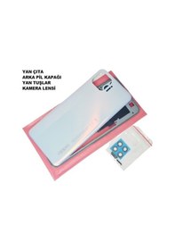 Resim Oppo Reno 4 Lite Kasa Arka Pil Kapağı Full Kasa Beyaz 