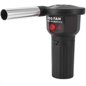 Resim Barbekü Fan Air Blower, Barbekü Elektrikli Hava Blower, Barbekü Hava Üfleyici, Grill Becue Cam Piknik Yürüyüşü İçin Izgara Başlangıç 