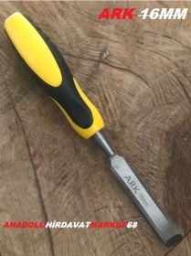 Resim Ark Çelik Darbeli Iskarpile Ağaç Ahşap Oyma Keskisi 16Mm Iskarpil 