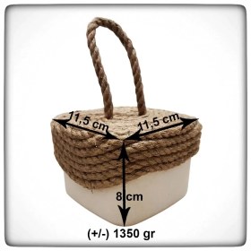 Resim Store Mania Ieg™ Stoper - Kare Beton Kapı Stoperi Kapı Tutucu Kapı Durdurucu Kapı Tutacağı 