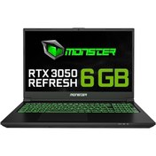 Resim Monster Abra A5 V21.1.3 Intel Core i5 12450H 15.6" 16 GB RAM 500 GB SSD 6 GB RTX 3050 144 Hz W11Home FHD Gaming Laptop Monster