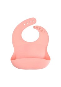 Resim Jojobebek Çocuk Silikon Mama Önlüğü (PEMBE RENK) Pembe 