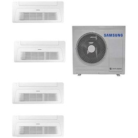 Resim Samsung Wind Free Multi Tek Yön Kaset 1+4 Sistem (AJ100TXJ5KH/EA) 12+12+12+12 BTU 10 kW Dış Ünite Klima 
