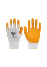 Resim Ennalbur Beybi Pn3 Nitril Sarı İş Eldiveni No:9 1 Çift 