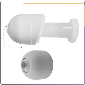 Resim VitrA 311468TP1TE Taharet.UcuFıskiyeAyarlıPls.Beyaz(TK17°) 