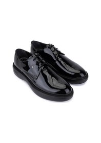 Resim Tamer Tanca Erkek Hakiki Deri Siyah Rugan Casual Ayakkabı 222 70914 Erk Ayk Sk25-26 Sıyah Rgn Siyah 