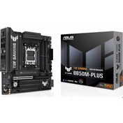 Resim Asus Tuf Gaming B850m-plus Ddr5 8000mhz Oc M.2 Hdmı/dp/usb-c Pcıe 5.0 Am5 Matx Anakart 
