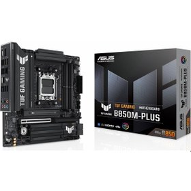 Resim Asus Tuf Gaming B850m-plus Ddr5 8000mhz Oc M.2 Hdmı/dp/usb-c Pcıe 5.0 Am5 Matx Anakart 