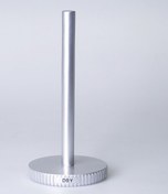 Resim Grooved Tuvalet Kağıtlığı Gümüş 